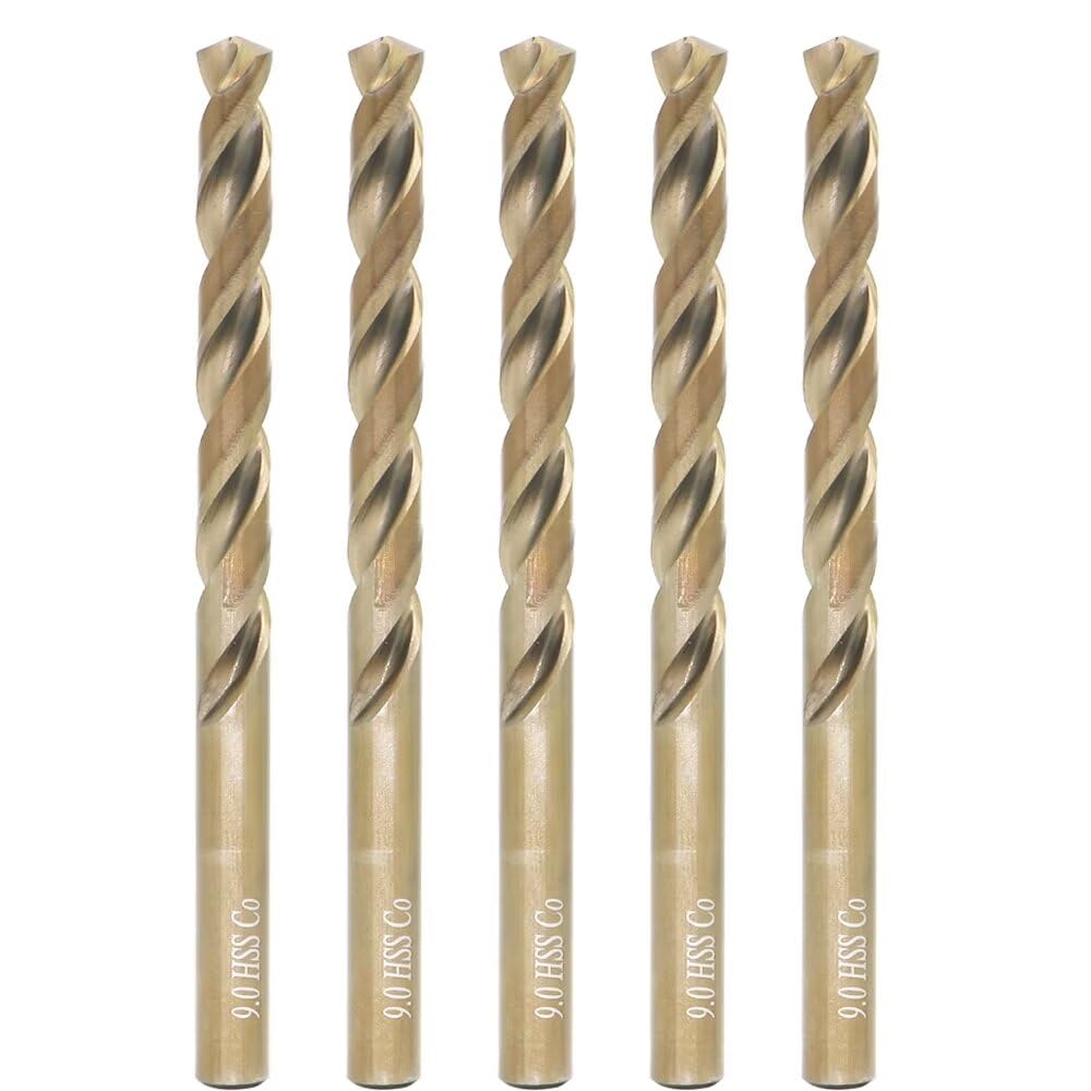 Cobalt Drill Bits Set - 13 Piece, M35 Steel -19