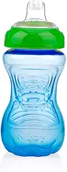 Nuby Copo com Bico de Silicone 300ml Azul