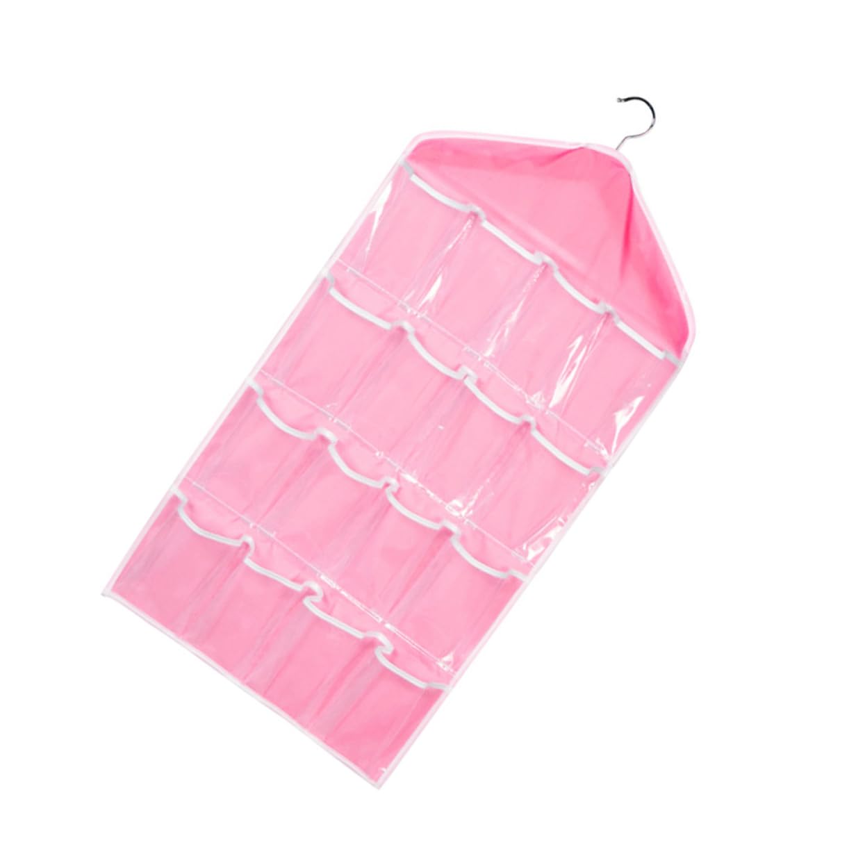 KOMBIUDA Hanging Storage Bag Organizer for Closet and Door Versatile Sundries Holder for Underwear Socks and Accessories Wardrobe