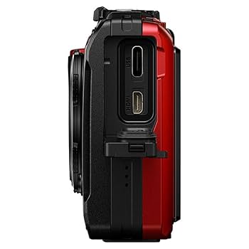 Olympus OM System Tough TG-7 Digital Camera with Accessories