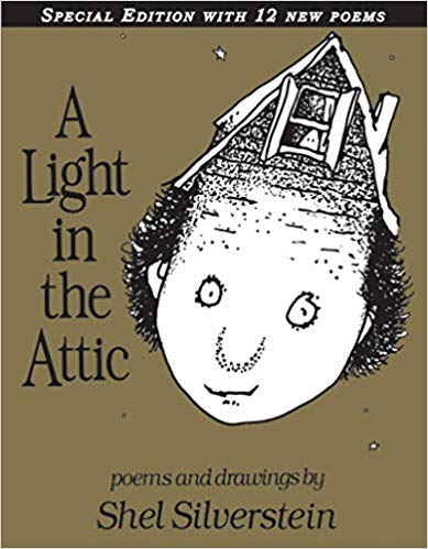 [By Shel Silverstein] A Light in the Attic Special Edition with 12 Extra Poems Special Edition-[Hardcover] Best selling books for -|Children's Humorous Poetry|