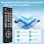 NH305UD Universal Remote Control Emerson TV Compatible with All Emerson LCD LED HD TV - No Programming Required