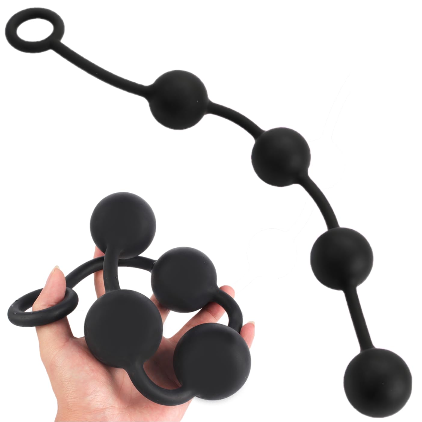 Plug Anal Vibrant (boules Anales) - Diamètre 3,2 Cm - Noir - Neuf Sous Blister - Marque Anal Fantasy