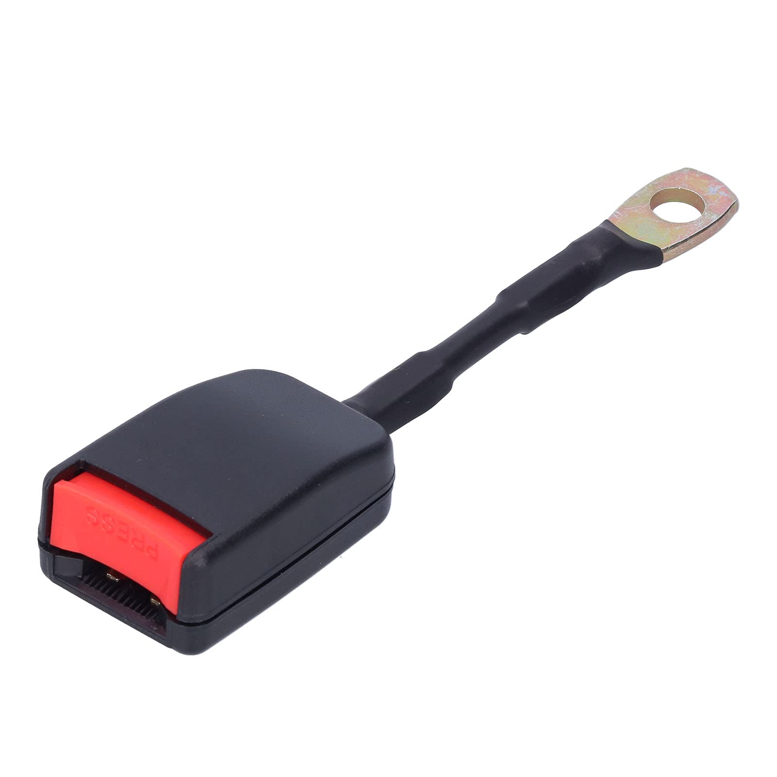 Jinyi Seat Belt Buckle Socket, Safe ABS + Aluminum Alloy Durable Approx. 21.6cm / 8.5in Safety Belt Plug Connector for Vehicle for Car for Seat Belt for Safety Belt