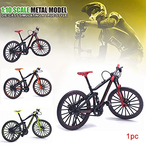 Cicony Finger Mountainbike, Metallfahrrad Modell 1:10 Modell Radfahren Diecast Toy Desk Craft Collection