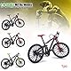 Cicony Finger Mountainbike, Metallfahrrad Modell 1:10 Modell Radfahren Diecast Toy Desk Craft Collection