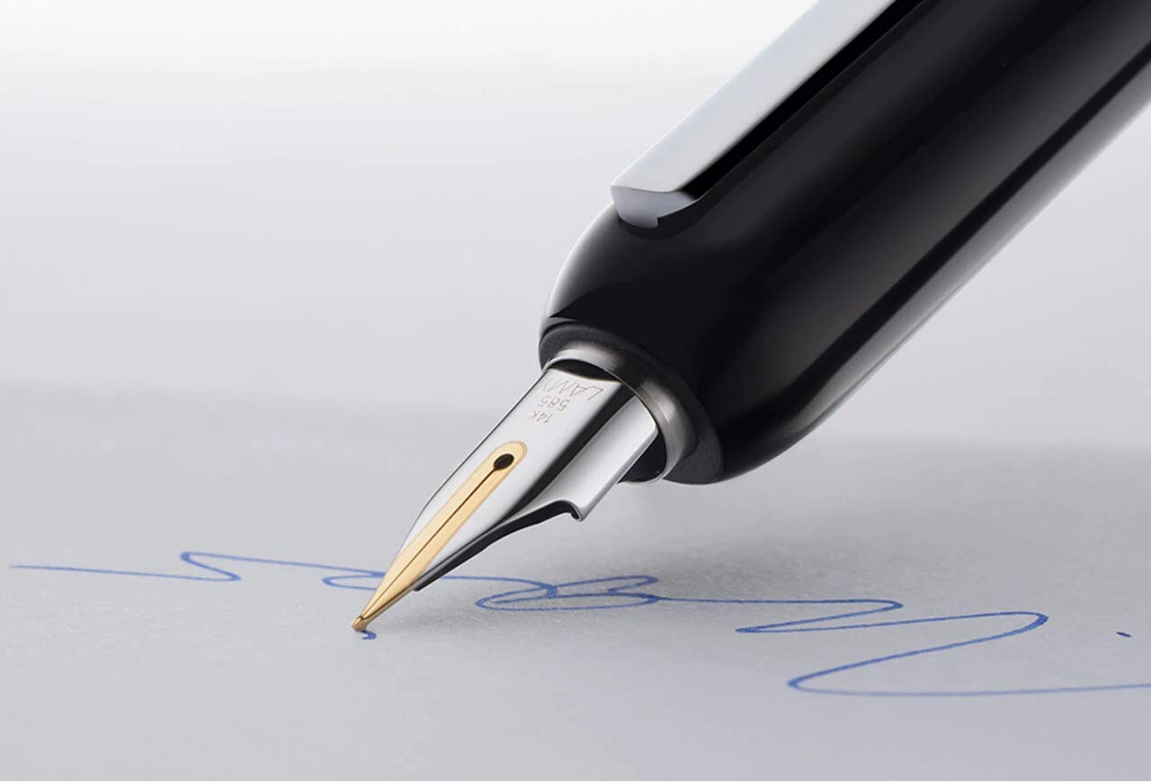 Amazon | LAMY Dialog3 万年筆 ブラック 細字 (L74BKF) | 万年筆