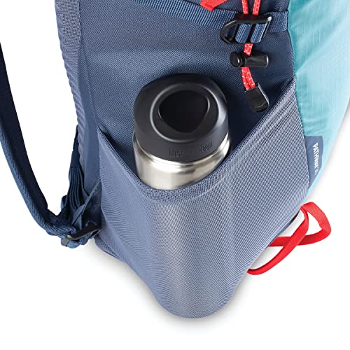 Image of High Sierra Pathway 2.0 Backpack with Hydration Storage Sleeve, for Hiking, Biking, Camping, Traveling, Arctic Blue, 30L
