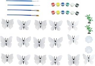 Milisten Butterfly Hatching Kit of Painted Butterfly Toy Model Boys and Girls Drawing Kit Painting Toy for Boys and Girls