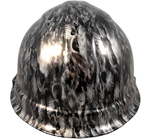 Texas America Safety Reaper Skulls Hydro Dipped Hard Hat #TOP12