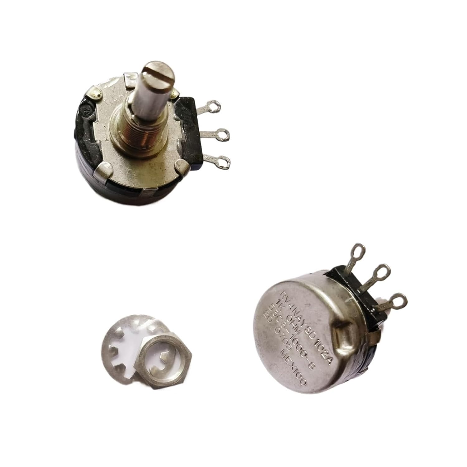 Single Turn Potentiometer RV4NAYSD102A 1K Handle Length 22.5mm (Switch)