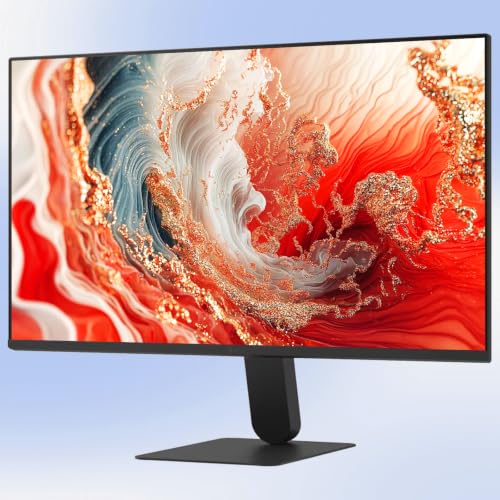 Image of LG 27 inch FHD (1920 x 1080) IPS LED Computer Monitor, 120Hz, AMD FreeSync, HDR10, sRGB 99%, Black Stabilizer, Reader Mode, Flicker Safe, HDMI & VGA, Tilt Adjustable Stand, Black