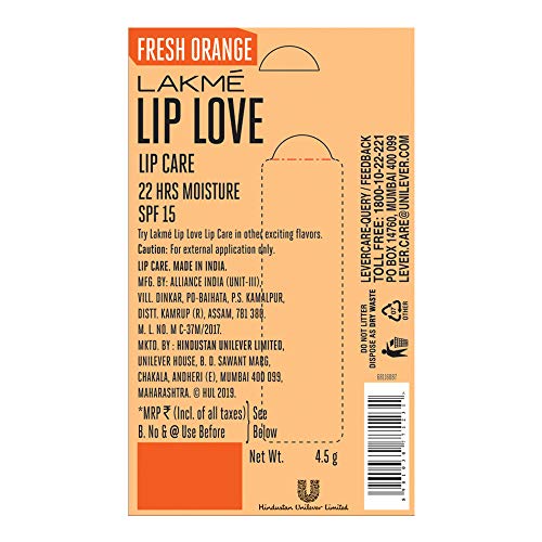 Lakme-Lip-Love-Gelato-Chapstick-Moisturizing-Tinted-Lip-Balm-With-Spf-15-Creme-Finish-45-g-Fresh-Orange