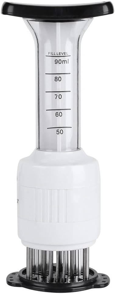 Tenderizer Injector,Meat Tenderizer - Meat Marinade Tenderizer Needle Injector Steaks Flavor Syringe Cook Kitchen Tool