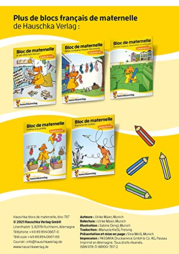 Bloc de maternelle à partir de 4 ans - Jeux des différences - coloriage enfant - cahier vacances 4 ans: Bloc de devinettes - Un passe-temps utile et ludique – vue 9