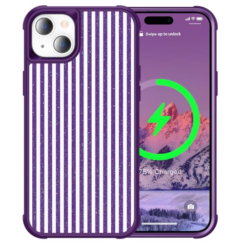 Coque iPhone 15 tendance pour femmes motif rayures au quotidien
