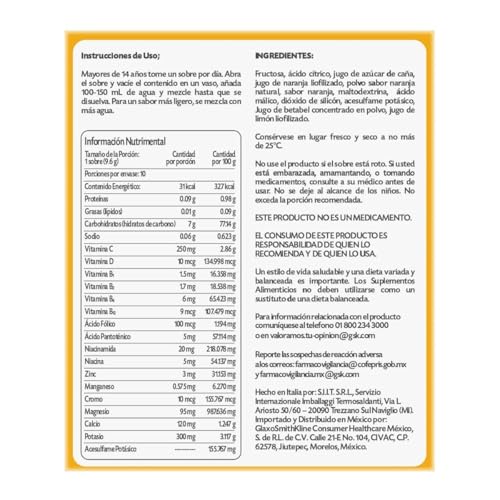 Vitamínicos, Imagen adicional