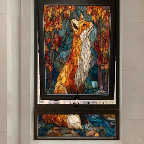Película adhesiva para ventana de vidrio color Fox miniatura 7