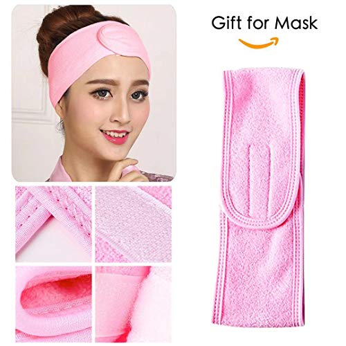 100 pcs Compressed Facial Sheet Beauty DIY Disposable Paper Natural Cotton Skin Care Wrapped Normal Thick,Get a Small Bowl, Brushes and Hair Band Free
