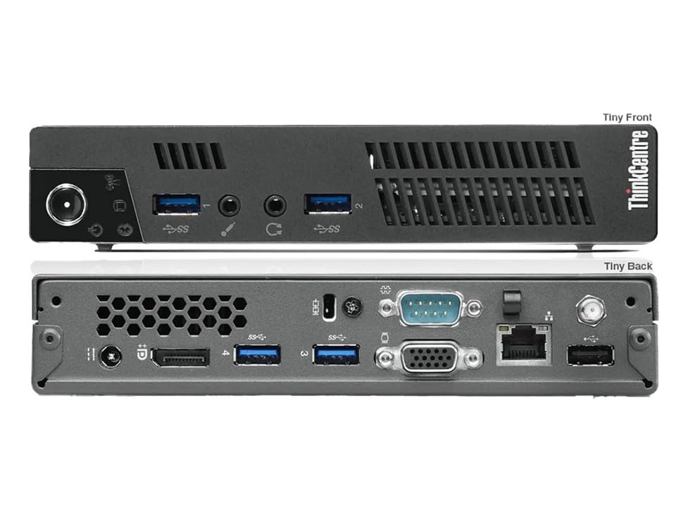 Image of Think Centre Desktop Tiny Pc (Core i7-, 8 Gb Ddr3 Ram,256 Gb Ssd,WiFi,Win11 pro,Ms Office, Hd Graphics,USB 3.0,Vga,Dp Port) Tiny Mini pc|| 1 Year Warranty