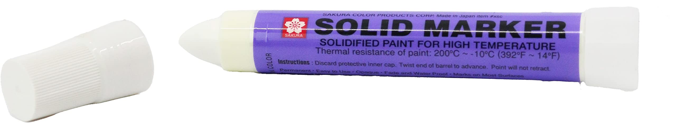 Marker, Industrial, Sakura, "Solid Marker, White, High Temperature"