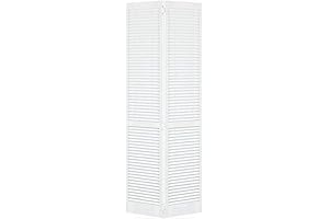 Closet Door, Bi-fold, Kimberly Bay Traditional Louver-Louver White (80x24)