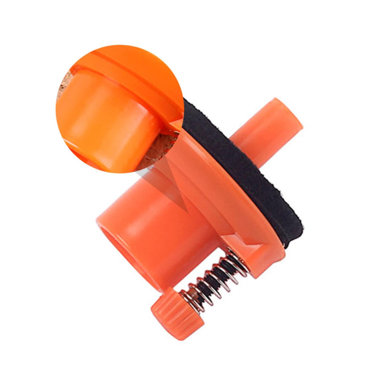 SUPVOX Drum Cymbal Holder Seat Key Accessory Replacement Stand Protector Hat Part Support Accessories Felts Cymbals Nut Cymbal Bracket Orange