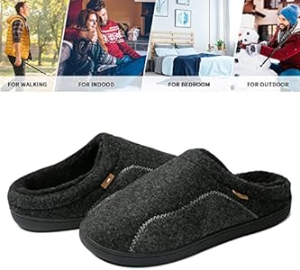 Pantoufle Homme Chaussons Pour Hommes Hiver La Maison