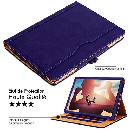 Étui Housse de Protection Lenovo TAB4 4G Éco cuir 3 Modes de Support - vue 5