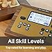 Millennium Chess Classics Exclusive - Electronic Chess Board Set - Chess Teacher & Trainer - Auto Sensing Light Up Squares - Smart AI Chess Board for Enhanced Gameplay - Real Wood Hand-Carved Pieces