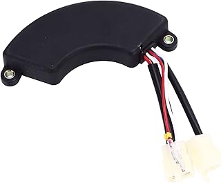 AVR Voltage Regulator 3 Phase AVR Voltage Regulator, Generator Voltage Regulator Generator Voltage Regulator 380V Output Rectifier Stabilizer for 7-8KW Gasoline Generator RMS≤2V