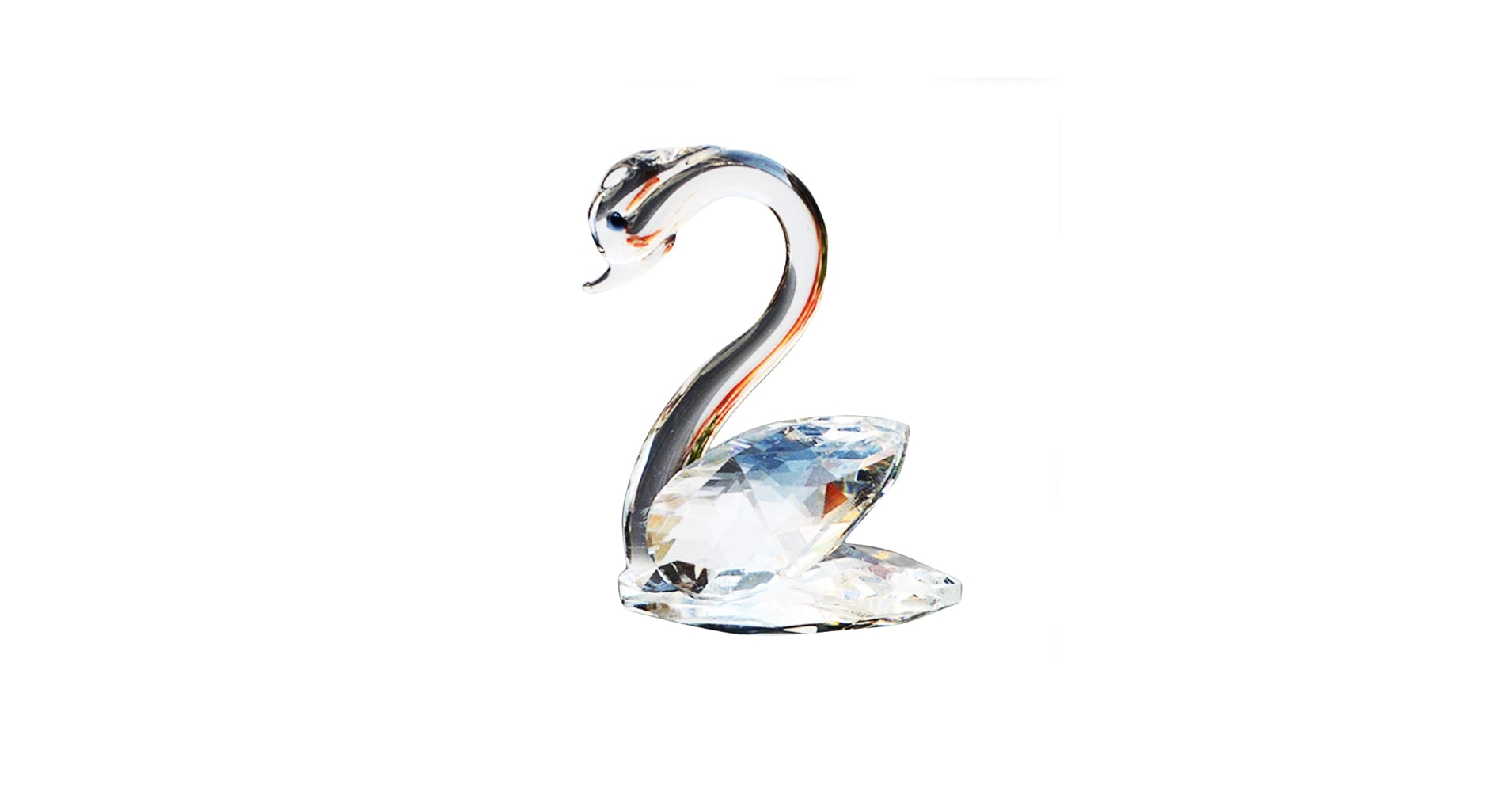 Amazon.co.jp: スワン 白鳥 クリスタル スワロフスキー 風水