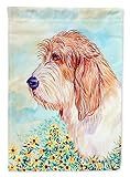 Caroline's Treasures 7229GF Petit Basset Griffon Vendeen Drapeau de jardin Taille S Multicolore