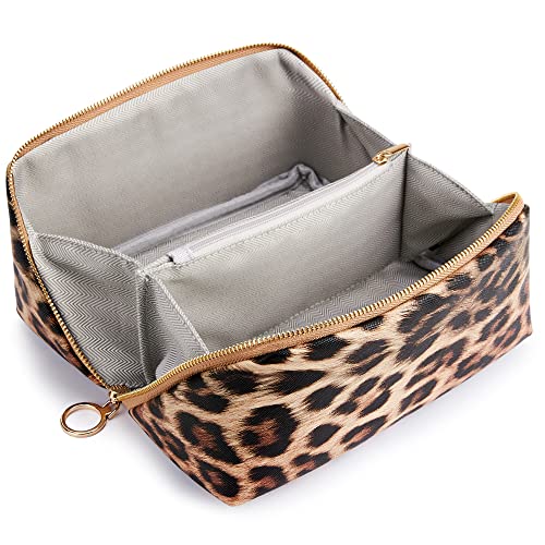 KALIDI Groß Kapazität Kosmetiktasche Damen Mäppchen Make Up Bag...