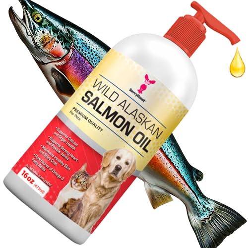 Wild Alaskan Salmon Oil for Dogs Cats Ferrets Unscented Antiitch Skin and Coat Supplement with Omega3 Vitamins  Liquid Fish Allergy Relief Pump on Food  Kitten Supplies  Accessories Stuff  Cucciolini Doodles Wild alaskan salmon oil for dogs cats ferrets unscented anti itch skin and coat supplement with omega 3 vitamins  liquid fish allergy relief pump on food  kitten supplies  accessories stuff   cucciolini doodles