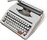 3. cette machine à écrire manuelle traditionnelle est extrêmement portable et prête à l'emploi immédiatement ! rien ne vaut la satisfaction d'une machine à écrire manuelle traditionnelle. utilisez-le pour manipuler des enveloppes, écrire des lettres, prendre des notes ou même écrire des romans.