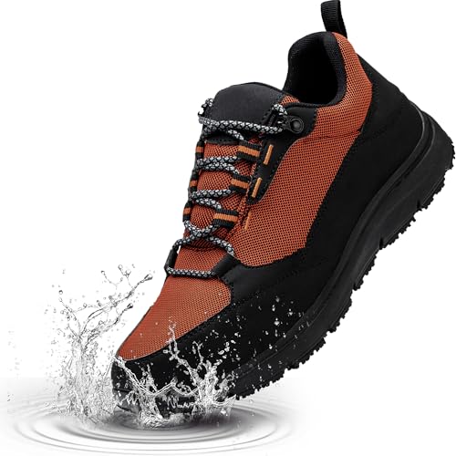 Image of ulogu Steel Toe Shoes for Men Women Indestructible Work Sneaker Waterproof | Lightweight Breathable Soft Mesh Puncture proof Non-Slip
