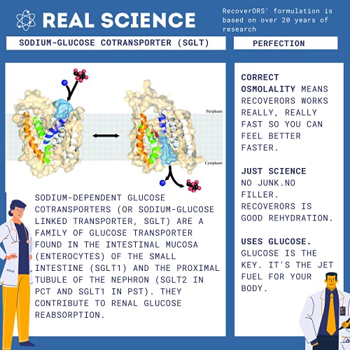 Recoverors 8 In 1 Electrolyte Powder & Vitamin C Defense Hydration, Dual Keto Food Friendly & Potassium Supplement Booster, Adult Low Carb Rehydration Solution Drink Mix (25-Pack) #TOP2