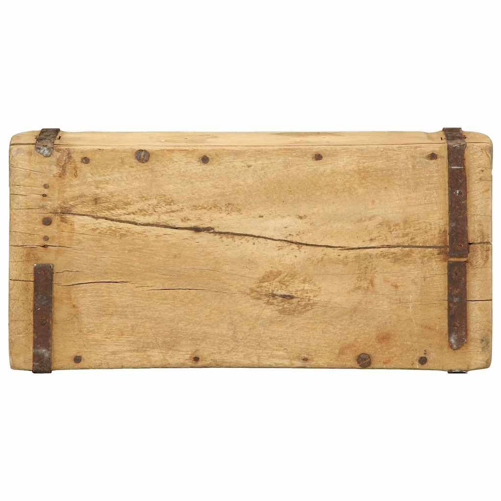 Generico Vassoio 4 PCS Marrone 30 x 14 x 9 cm Legno Recuperato Massello,Casa e Giardino,Forniture domestiche,Immagazzinamento e organizzazione,Borse per la casa,Marrone,5.5 kg,4019613