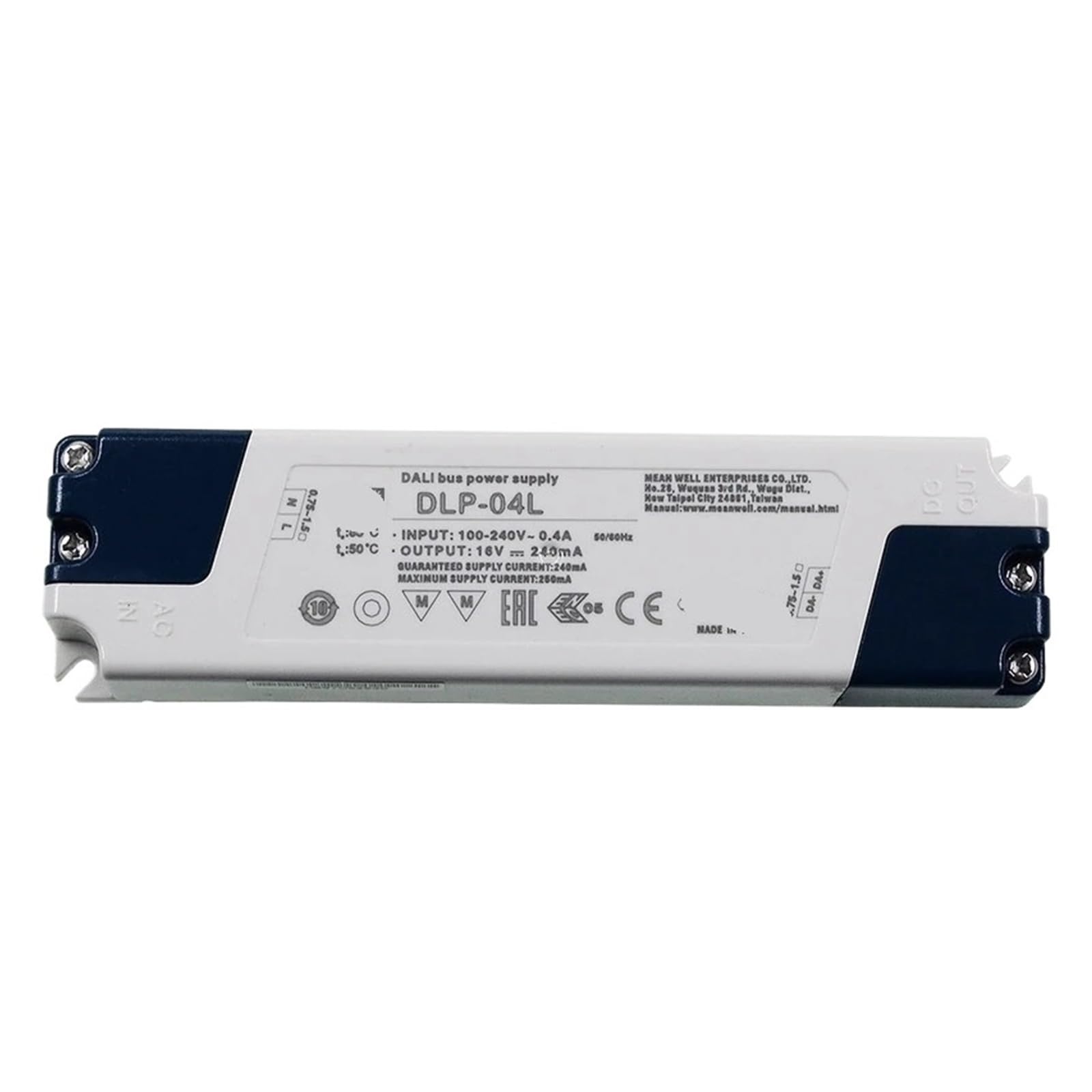 Alimentation de bus DALI DLP-04L DC16V longue distance pour automatisme et éclairage