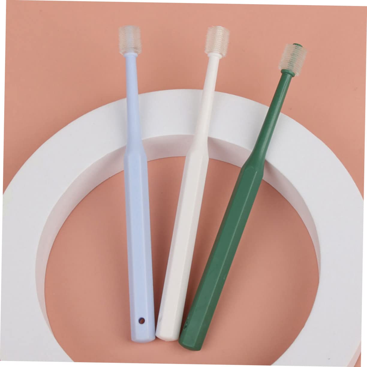Didiseaon 12 Pièces Brosse À Dents Brosses D'Hygiène Dentaire Pour Langue De Chien Brosse De Nettoyage Buccal Soins Dentaires Pour Chien Brosse Buccale Pour Chat Pour