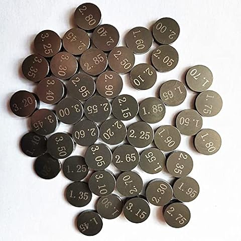47-Piece Valve Shim Kit for Dirt Bikes Cover
