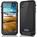 2018 iPhone X Waterproof Battery Case with Qi Wireless Charging, Temdan Upgraded 3400mAh Charger Case with Screen Protector Rechargeable Power Charging Case Extended Battery Case for iPhone X 2018