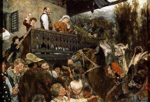 Cuadro pintura murales decor para renovar paredes vacías con arte de Adolph Menzel