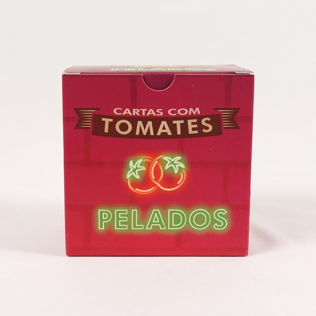Cartas com Tomates Pelados - Jogo Base