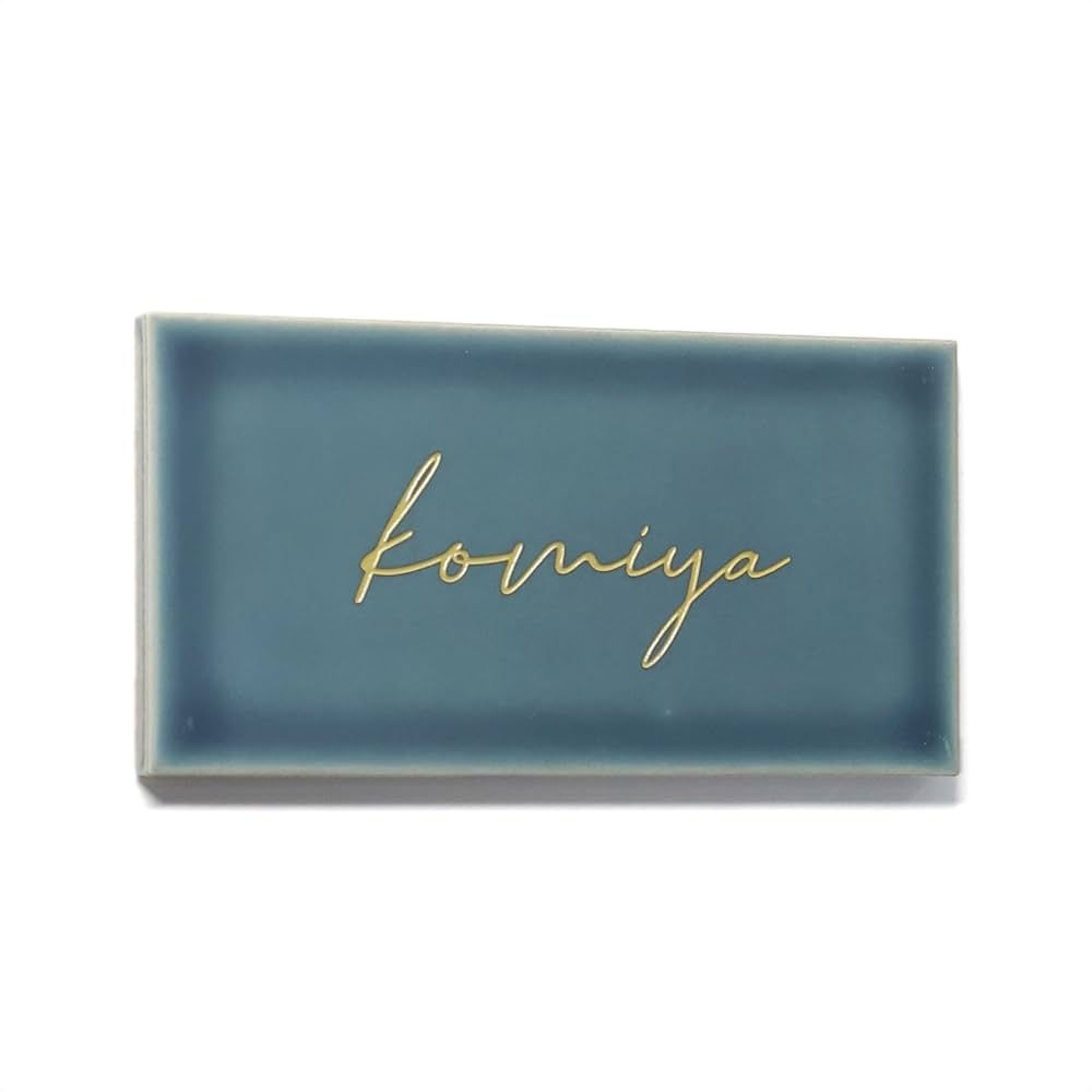 Amazon.co.jp: 表札AKIグラスショップ 表札 タイル マットな質感カラー