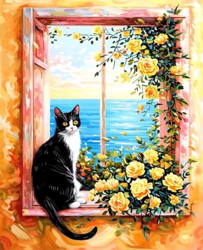 G  LbgɂG L Paint by Numbers DIYyCg l S qp ȒPɓh ANʊG̋ |  H| Lbg 3̃yCguV1̃Zbg̃AN痿gp z[ ItBX G