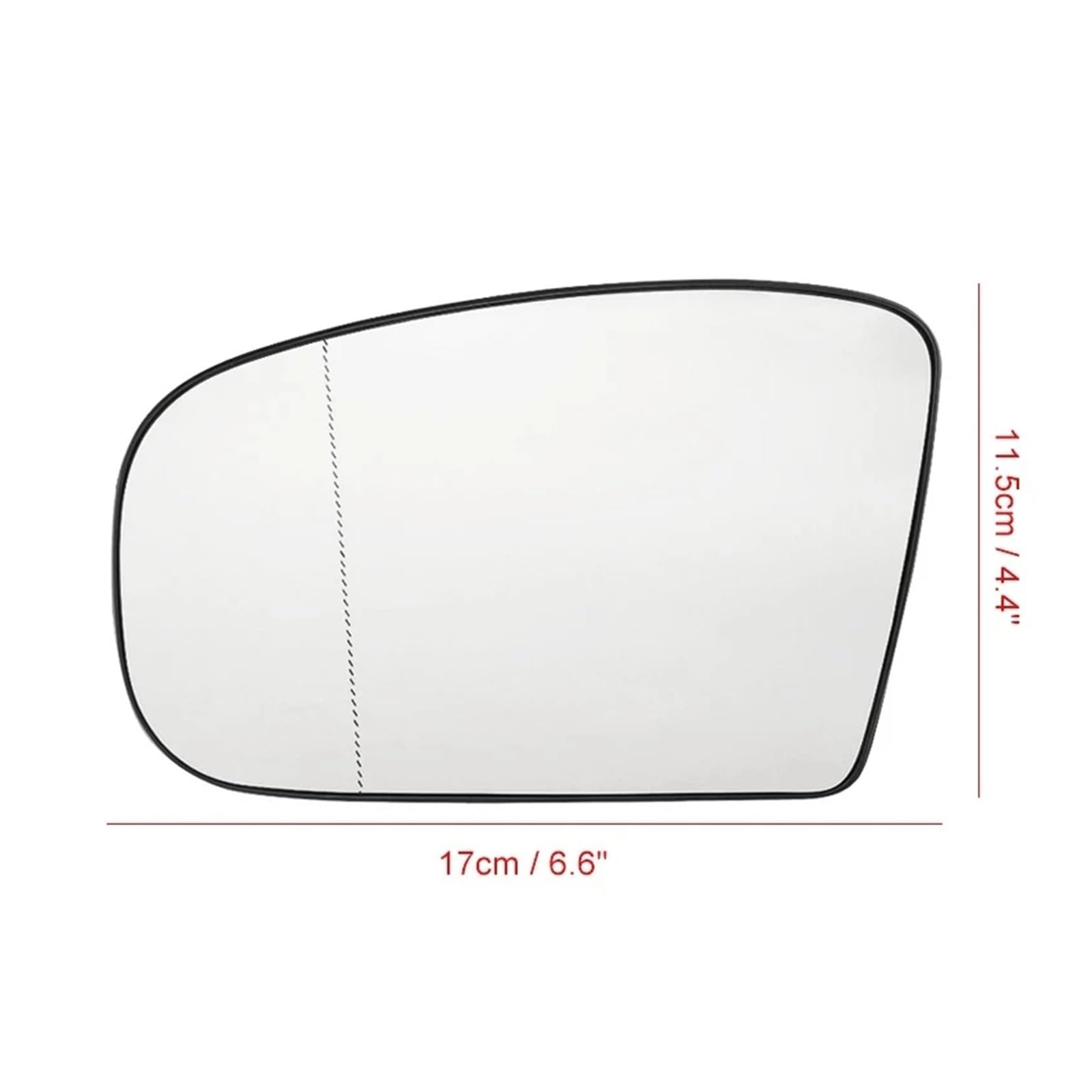 Cristal de Espejo para Mercedes para Benz para Clase S W220 1998-2002 2208100421 2208100321 Cristal De Espejo Retrovisor Calefactado para Coche Retrovisor Cristal Espejo