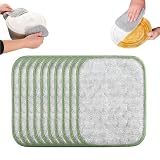 OZDOZD Multipurpose Wire Dishwashing Rags for Wet and Dry, Wire Scrubber Cloths for Kitchen, Reusable Wire Miracle Cleaning Cloths, Non-Scratch Cleaning Cloth for Pots, Pans, Sinks, Grills (10 PCS)