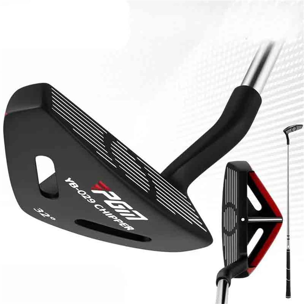 Cortadora de golf de 32 grados con eje de acero, ideal para diestros, hombres, mujeres, principiantes, golfistas, clubes, putters deportivos